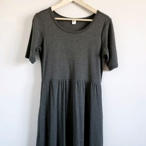 The Kindred Clothing Co. Charcoal Daphne Dress M